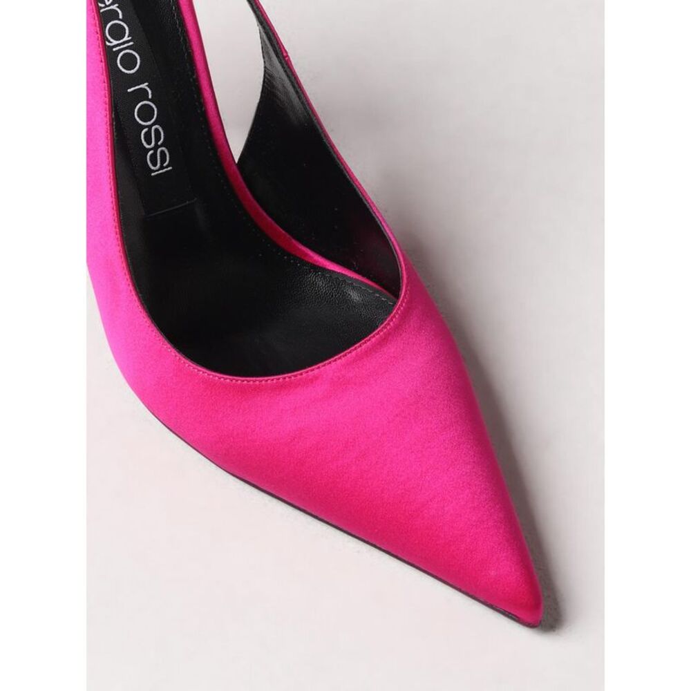 Sergio Rossi High Heel Shoes Woman Fuchsia - Picture 4 of 4
